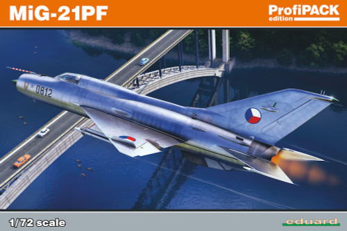 70143 Mikoyan MiG-21PF Soviet interceptor fighter aircraft MiG-21PF 1/72