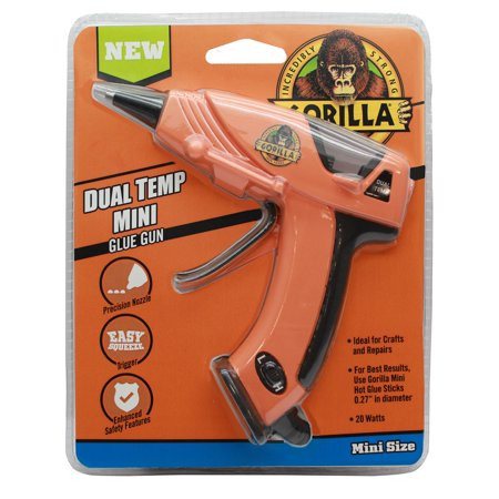GGU84015 Electric Dual Temp Mini Hot Glue Gun w/Trigger