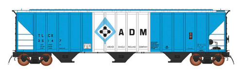 472216 HO 4785 PS2-CD Covered Hopper - Early - ADM