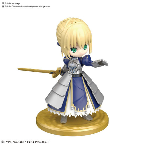 5060260 #08 Saber/Altria Pendragon "Fate Grand Order", Bandai Spirits Petitrits