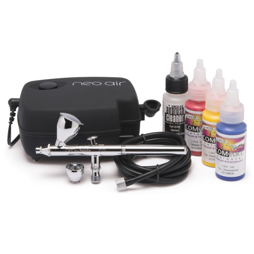 IW120 NEO for Iwata Gravity Feed Airbrushing Kit with NEO CN
