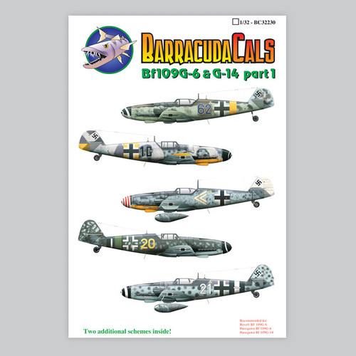 BC32230 Messerschmitt Bf-109G-6 and G-14 Part 1