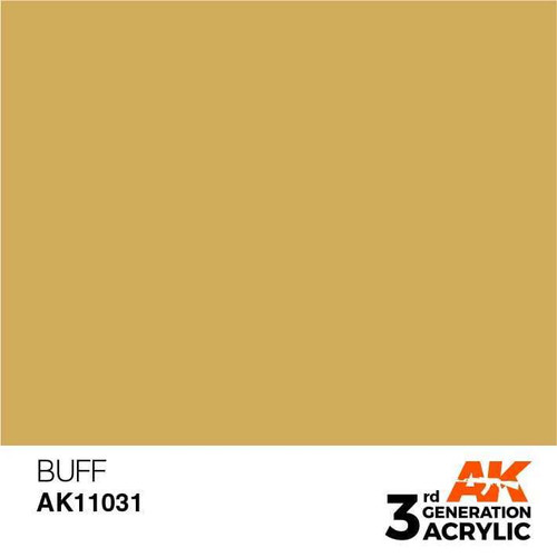 AKI11031 AK Interactive 3G Acrylic Buff 17ml