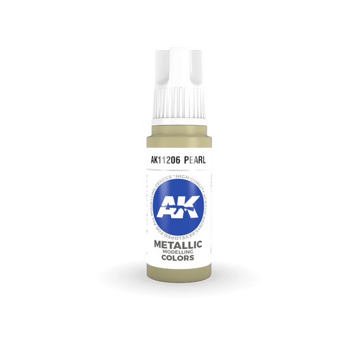 AKI11206 AK Interactive 3rd Gen Acrylic Pearl 17ml 8435568304390
