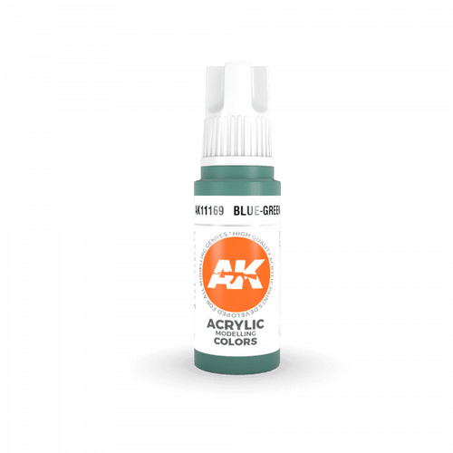 AKI11169 AK Interactive 3rd Gen Acrylic Blue-Green 17ml