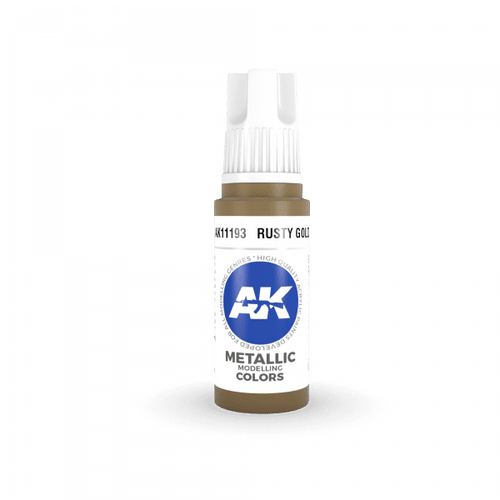 AKI11193 Rusty Gold 3rd Gen Acrylic 17ml