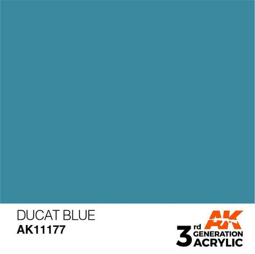 AKI11177 Ducat Blue 3rd Gen Acrylic 17ml