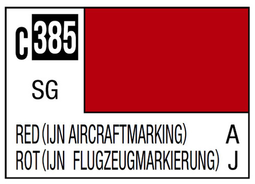 Mr Hobby Mr. Color C385 Red (IJN Aircraft Marking) (Imperial Japanese Navy Referance Mark) - 10ml