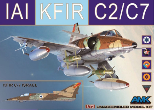 86002 IAI C-2/C-7 Kfir 1/72