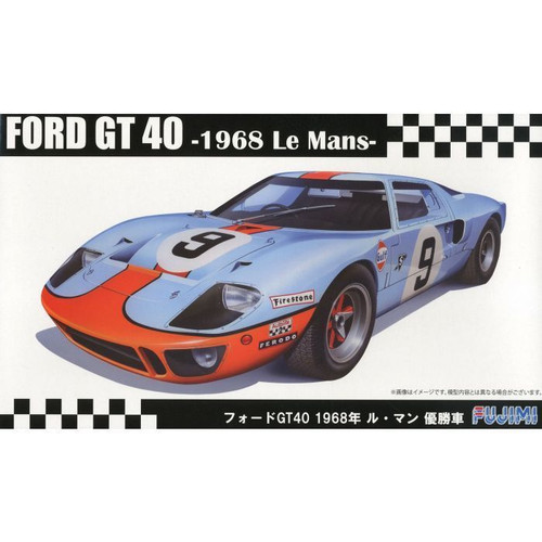 126050 Ford GT40 Gulf 1968 LeMans Winner 1/24