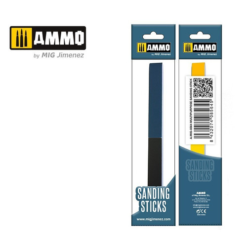 Ammo by Mig 8564 Multipurpose Sanding Stick  (Step 1-6) Tool