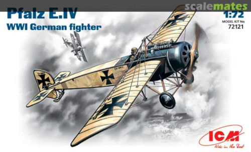 72121 Pfalz E.IV, WWI German Fighter 1/72