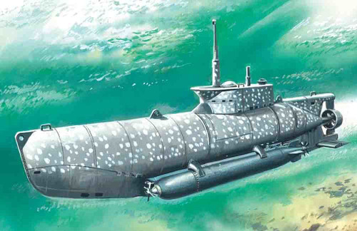 S.006 U-Boat Type XXVIIB Seehund (early), WWII German Midget Submarine