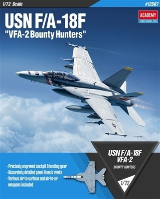 ACY12567  F/A-18F VFA-2 BOUNTY HUNTERS USN 1/72