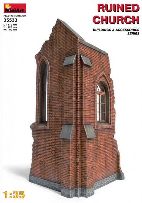 35533 Church Ruin  1/35