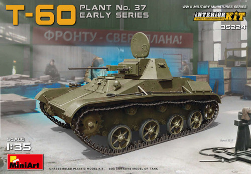 35224 T-60 (Plant No.37) Early Series. Interior Kit (1/35)