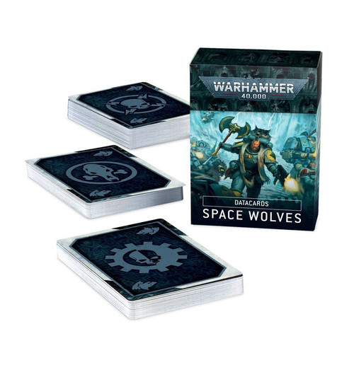 53-02 DATACARDS : SPACE WOLVES  (D)