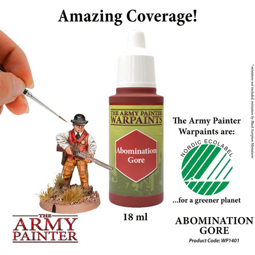 ARMWP1401 Abomination Gore - Acrylic Paint for Miniatures in 18 ml Dropper Bottle