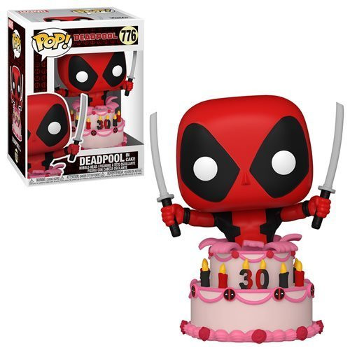 54654 Deadpool 30th Anniversary Deadpool in Cake Pop! Vinyl Figure 54654 Deadpool 30th Anniversary Deadpool in Cake Pop! Vinyl Figure