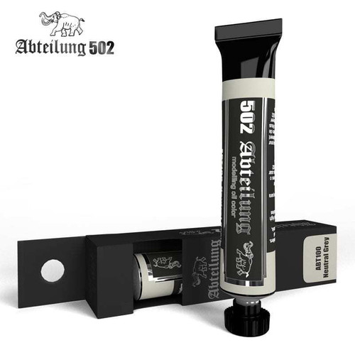 ABT100 Weathering Oil Paint Neutral Grey 20ml Tube ABT100 Weathering Oil Paint Neutral Grey 20ml Tube