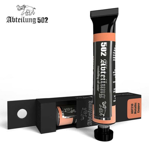 ABT210 Weathering Oil Paint Metallic Copper 20ml Tube