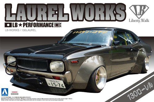 AOS1148 LB Works/130 Laurel 2-Door Car 1/24 AOS1148 LB Works/130 Laurel 2-Door Car 1/24