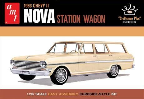 1202 Chevrolet 1963  Chevy II Nova Station Wagon Craftsman 1/25