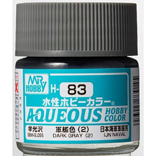 GNZH70  Semi-Gloss RLM02 Gray 10ml Bottle   GSI Aqueous Color