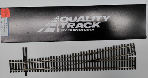 SHN303 Code 70 Nickel-Silver Track -- #6 Turnout - Left-Hand