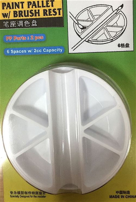 TSM9974  Paint Pallet with Brush Rest