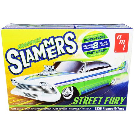 AMT1226  Street Fury 1958 Plymouth Slammers 1/25 SNAP