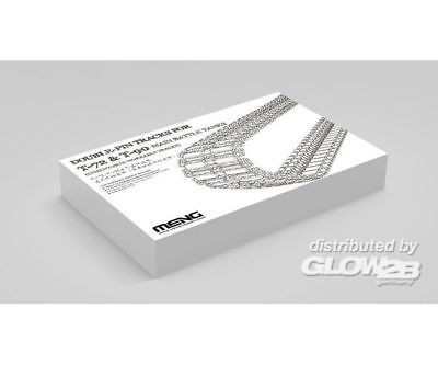 SPS029 Single-Pin Tracks for T-72 & T-90 Main Battle Tanks (Cement-Free Workable Tracks) 1/35