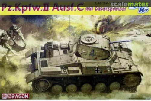 DML6432 Pz.Kpfw. II Ausf C mit Zusatzpanzer 1/35