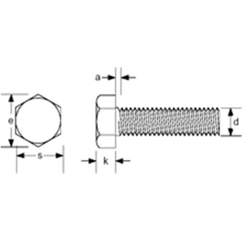 0-80 Brass Hex Head Machine Screws