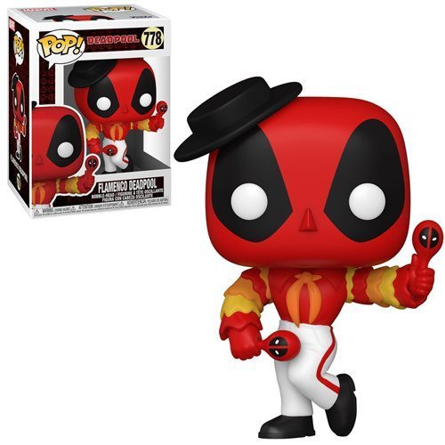 FU54656 Deadpool 30th Anniversary Flamenco Deadpool Pop! Vinyl Figure FU54656 Deadpool 30th Anniversary Flamenco Deadpool Pop! Vinyl Figure