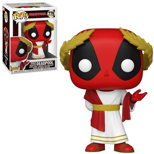 FU54657 Deadpool 30th Anniversary Roman Senator Deadpool Pop! Vinyl Figure FU54657 Deadpool 30th Anniversary Roman Senator Deadpool Pop! Vinyl Figure
