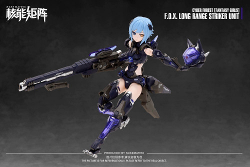 NMXFF0110 Nuke Matrix 1/12 F.O.X. Long-Range Striker Unit Vivienne Hayha Model Kit "Cyber Forest [Fantasy