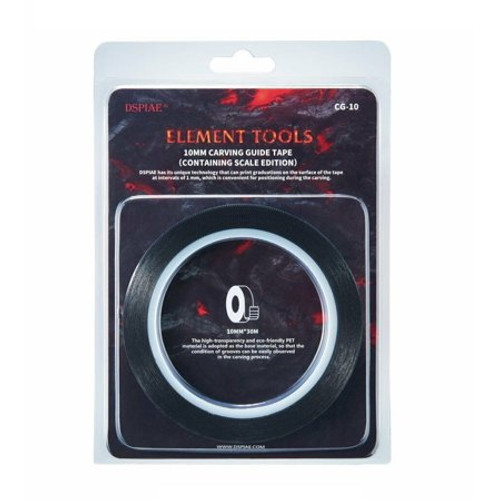DSP-CG-10 Hard Edged Carving Tape with Adhesive Back 10mm x 30m (for Panel Lines)