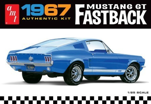 AMT1241 Ford 1967 Mustang GT Fastback