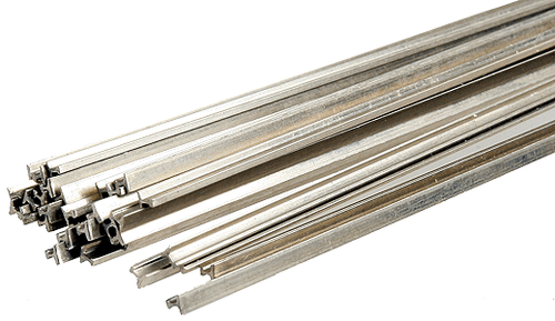 (SO) MEC17070 Code 70 Nickel Silver Rail Only -- Nonweathered 3' (33 pcs  per bundle, 99' total)
