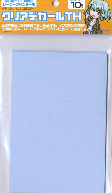 HiQ Parts Clear Decal TH Postcard Size 100x148mm (10pcs)