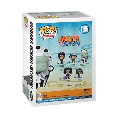 58009 Naruto Sage Madara Uchiha Pop! Vinyl Figure: 58009 Naruto Sage Madara Uchiha Pop! Vinyl Figure: