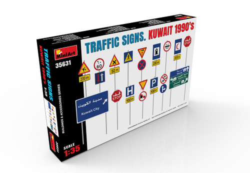 35631 Kuwait's 1990 Traffic Signs 1/35