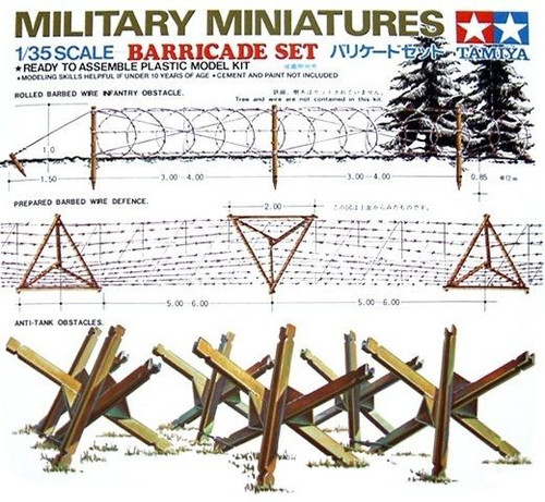 35027 Barricades set 1/35