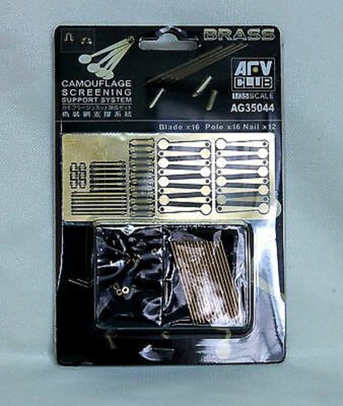 AG35044 Modern US Camouflage Screening Support System (Brass)