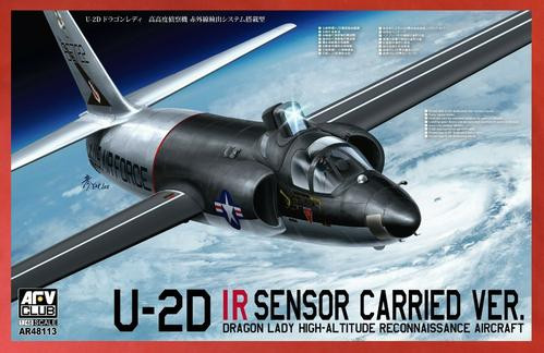 48113 U-2D IR Sensor Carried Ver Dragon Lady High Altitude Recon Aircraft 1/48