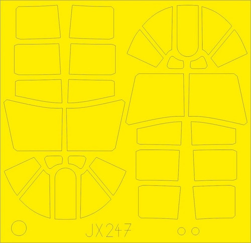 EDUJX247 Curtiss P-40N Kittyhawk TFace