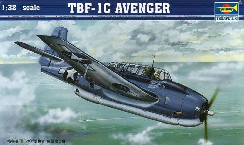 1/32 Trumpeter TBF1C Avenger Aircraft - TRP2233