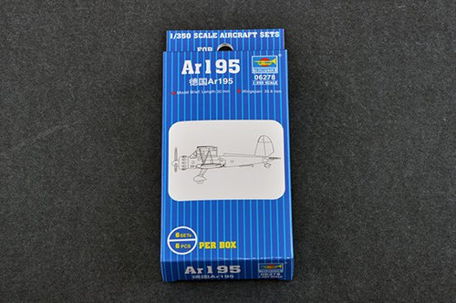 6278 Ar.195 BiPlane Aircraft Set 1/350