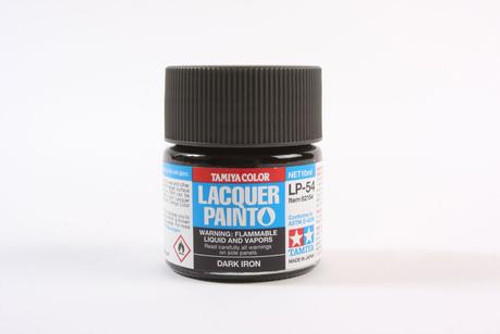 Tamiya 82154 Lacquer Paint LP-54 Dark Iron model paint 10 ML bottle